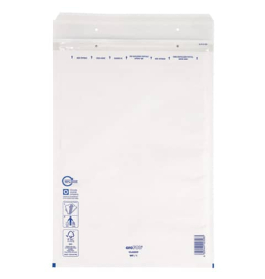 Luftpolstertaschen AROFOL Gr.9/I | 320x455+50mm Classic W9/I, 2FVAF000109, innen 300x445mm, haftklebend + Lochung für Klammer, w